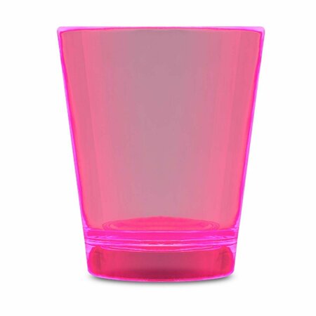 SURPRISE Glow in the Dark Shot Glass, Pink SU3330878